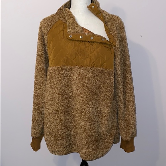 Jackets & Blazers - Perfect Comfy Cozy Fall Sweater w/ Puffer Detail